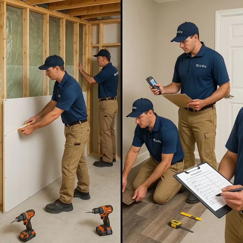 Repairs and Reconstruction process in Warren County, VA